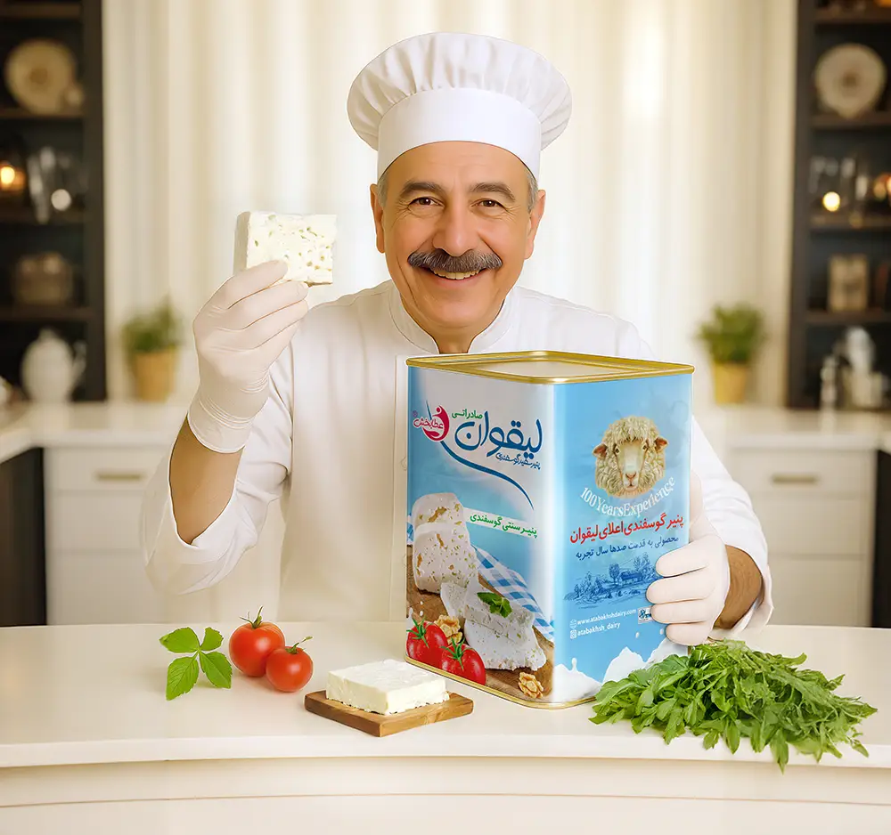 خرید پنیر لیقوان 17 کیلویی اصل (14 کیلویی تبریزی گوسفندی حلب اعلا درجه یک)